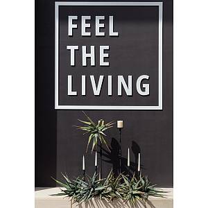 LINE ΚΗΡΟΠΗΓΙΟ ΑΛΟΥΜΙΝΙΟ ΜΑΥΡΟ D13xH89cm