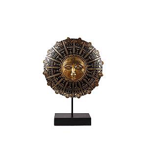 OSIRIS DECO POLYRESIN ΜΠΡΟΝΖΕ ΜΑΥΡΟ 28x7,8xH40cm