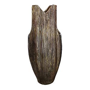 BAJAN ΒΑΖΟ ΑΛΟΥΜΙΝΙΟ ΧΡΥΣΟ ΑΝΤΙΚΕ 19,5x14xH46cm