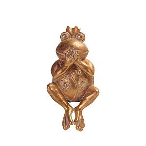 GRENOUILLE 3 DECO ΒΑΤΡΑΧΟΣ POLYRESIN ΧΡΥΣΟ 11,2x10xH22,6cm