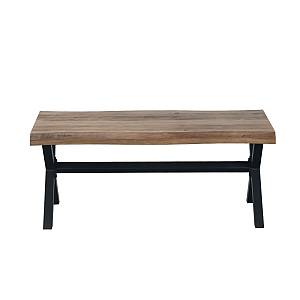 BRICK COFFEE TABLE ΚΑΡΥΔΙ ΜΑΥΡΟ 110x60xΗ45cm