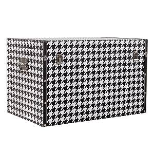 FERRE ΜΠΑΟΥΛΑ SET 4ΤΕΜ ΜΑΥΡΟ ΛΕΥΚΟ 64-56-48-40x40-34-28-20xH40-32-23-16cm