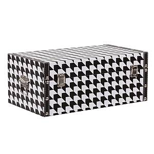 FERRE ΜΠΑΟΥΛΑ SET 4ΤΕΜ ΜΑΥΡΟ ΛΕΥΚΟ 64-56-48-40x40-34-28-20xH40-32-23-16cm