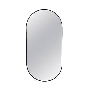 OVALIS ΚΑΘΡΕΠΤΗΣ ΤΟΙΧΟΥ ΜΑΥΡΟ 60xH120cm