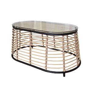 LOOM COFFEE TABLE ΦΥΣΙΚΟ 95x55xH45cm
