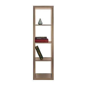 KIVOS 41,6 ΒΙΒΛΙΟΘΗΚΗ SONOMA 41,6x29,5xH147,5cm