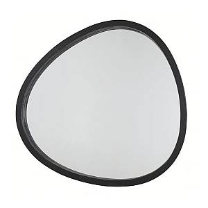 AENAOS 70 BLACK ΚΑΘΡΕΠΤΗΣ ΜΑΥΡΟ 70xH75cm