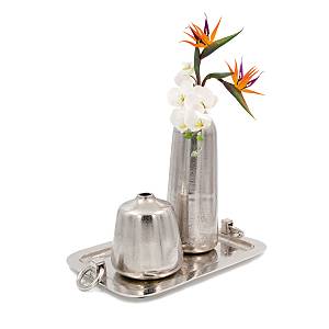 HANDLES ΔΙΣΚΟΣ ΑΛΟΥΜΙΝΙΟ ΑΣΗΜΙ 46x32xH5,5cm