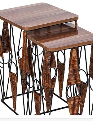 TEC - 03 ΒΟΗΘ. ΤΡΑΠΕΖΑΚΙΑ 2ΤΜΧ ΤΕΤΡΑΓΩΝΑ ΜΕΤΑΛΛΟ+ΞΥΛΟ+ΥΔΡΟΦΟΒΟ ΧΑΡΤΙ Τ.ΜΠΑΜΠΟΥ