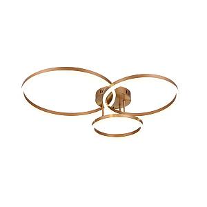 Φωτιστικό οροφής LED 75W 3CCT (by switch on base) 6094-A-Golden