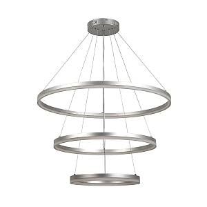 Κρεμαστό φωτιστικό LED 100W 3CCT (by switch on base)   6095-A-Silver