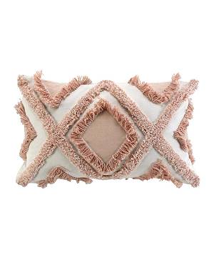 Μαξιλάρι βαμβ.30Χ50 ροζ Marissa