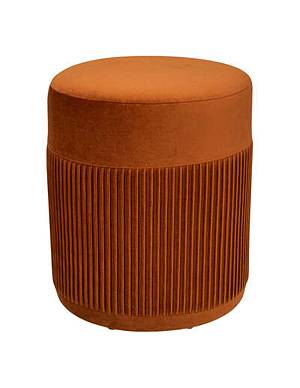 Σκαμπώ βελουδ.καφέ  31Χ38