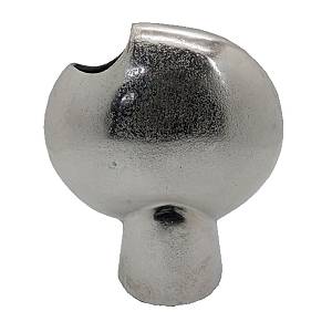 DOTO ΒΑΖΟ ΑΛΟΥΜΙΝΙΟ SILVER NICKEL 20,25x11,5xH25,5cm