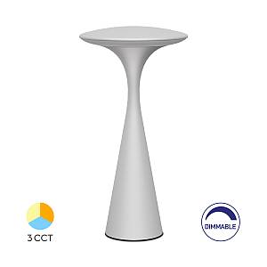 Επαναφορτιζόμενο πορτατίφ Tower dimmable 3w CCT