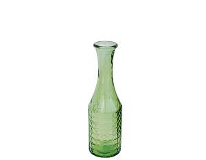 Βάζο γυάλ.recycled πράσινο Η40cm