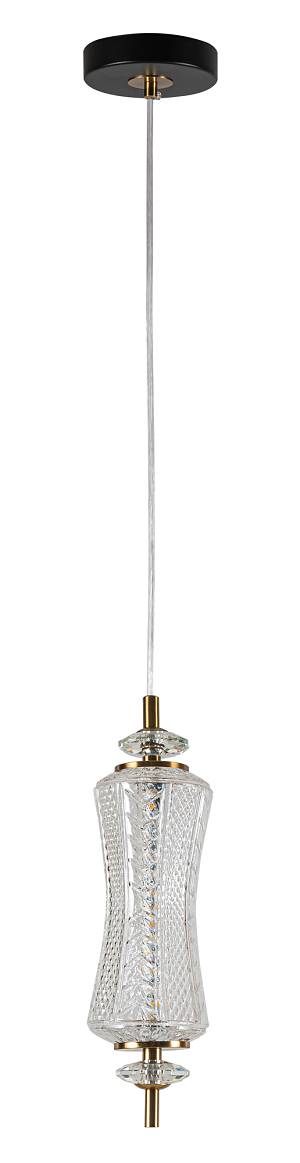 PDC 1287 TR 1/Φ ΜΑΚΡΟΣΤΕΝΟ ΓΥΑΛΙΝΟ LED-7W ΔΙΑΚΟΣΜΗΤΙΚΟ ΚΡΥΣΤΑΛΛΟ