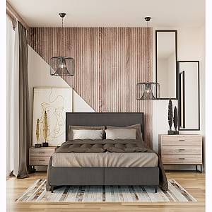 NATURE ΣΥΡΤΑΡΙΕΡΑ OAK 80x40xH75cm