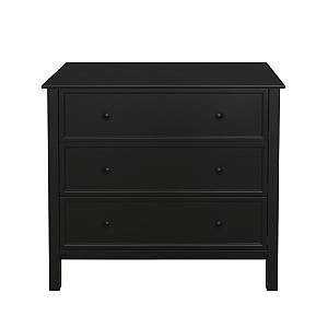 HOMEY ΣΥΡΤΑΡΙΕΡΑ 3ΣΥΡΤΑΡΙΑ ΜΑΥΡΟ 80x40xH77cm