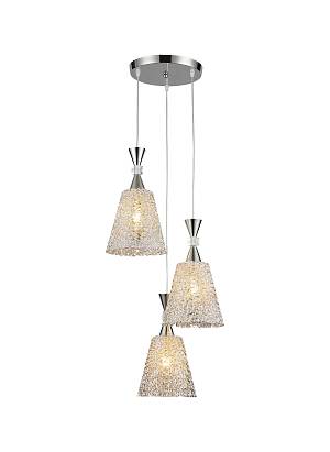 PDC 3460-3 ΡΟΖΕΤΑ ΝΙΚΕΛ 3/Φ  ΚΩΝΟΙ ΣΥΡΜΑΤΙΝΟΙ 3xE-27