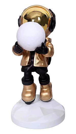 FLC 1144 GD ΔΑΠΕΔΟΥ ΧΡΥΣΟ ΜΑΥΡΟ ΑΣΤΡΟΝΑΥΤΗΣ ΟΡΘΙΟΣ