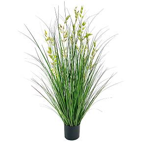 OAT GRASS ΦΥΤΟ ΤΕΧΝΗΤΟ ΣΕ ΓΛΑΣΤΡΑ PVC ΠΡΑΣΙΝΟ 120