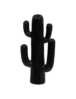 Κάκτος κεραμ.μαύρος 28x14,5x57cm