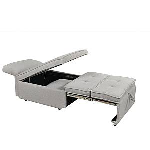 SLEEP ΠΟΛΥΘΡΟΝΑ ΚΡΕΒΑΤΙ ΓΚΡΙ 78x87x80