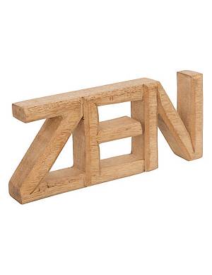 Επιγραφή mango διακοσμ.ZEN 23x3x10cm