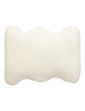 Μαξιλάρι λευκό μπουκλέ 35x48cm