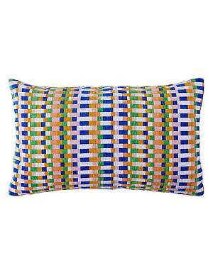 Μαξιλάρι ζακάρ χρωματιστό 30Χ50cm