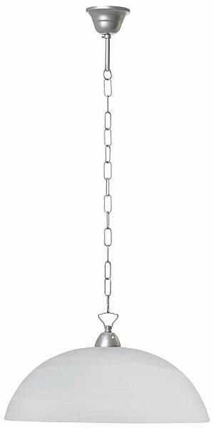 Φωτιστικό μονόφωτο γυαλί λευκό Ε27 Φ40