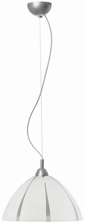 Φωτιστικό μονόφωτο γυαλί λευκό Ε27 Φ36