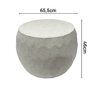 BEE MOSAIC COFFEE TABLE TERRAZZO 65.5x65.5x46