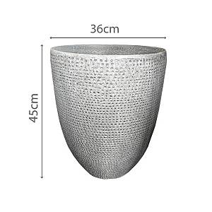 AFRICA SIDE TABLE ΓΚΡΙ 36x36x45