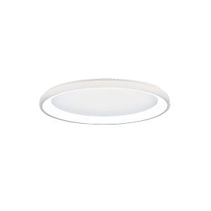 Inlight Πλαφονιέρα οροφής LED 38W 3CCT από λευκό μέταλλο και ακρυλικό D:80x5cm (42044-A-White)