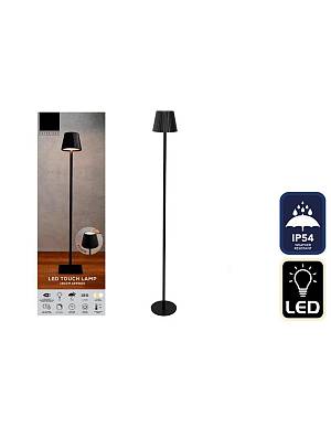 Φωτιστικό δαπέδου μαύρο αφής LED 120cm