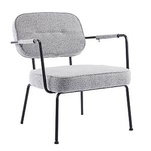 PRISLEY ΠΟΛΥΘΡΟΝΑ ΓΚΡΙ ΑΝΟΙΧΤΟ 73x66x78