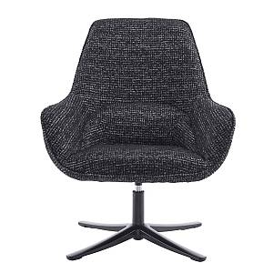 TIFFANY ΠΟΛΥΘΡΟΝΑ ΠΕΡΙΣΤΡΕΦΟΜΕΝΗ ΜΑΥΡΟ ΜΕ PATTERN 80x75x90