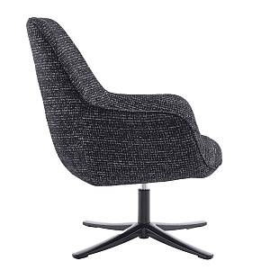 TIFFANY ΠΟΛΥΘΡΟΝΑ ΠΕΡΙΣΤΡΕΦΟΜΕΝΗ ΜΑΥΡΟ ΜΕ PATTERN 80x75x90