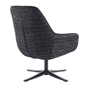 TIFFANY ΠΟΛΥΘΡΟΝΑ ΠΕΡΙΣΤΡΕΦΟΜΕΝΗ ΜΑΥΡΟ ΜΕ PATTERN 80x75x90