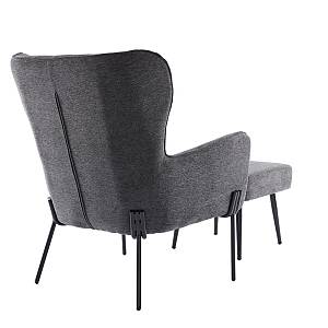 CHILLOUT ΠΟΛΥΘΡΟΝΑ ΓΚΡΙ ΣΚΟΥΡΟ 84x74x97.5