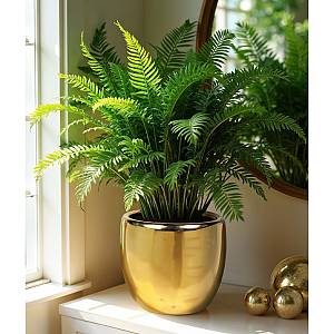 ORO ΒΑΖΟ 28x28x24 ΚΕΡΑΜΙΚΟ ΧΡΥΣΟ