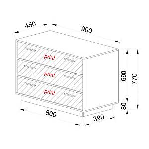 IMAGE ΣΥΡΤΑΡΙΕΡΑ 3ΣΥΡΤΑΡΙΑ SONOMA ΓΚΡΙ ΣΚΟΥΡΟ 90x45xH78cm