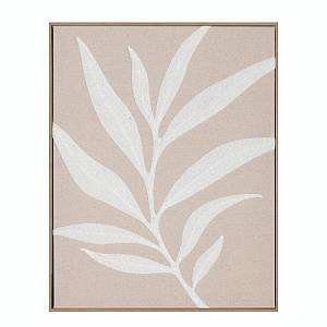 WILDFLOWER ΠΙΝΑΚΑΣ ΔΙΑΚΟΣΜΗΣΗΣ 40x50x3 ΛΙΝΟ ΜΠΕΖ ΞΥΛΟ ΦΥΣΙΚΟ