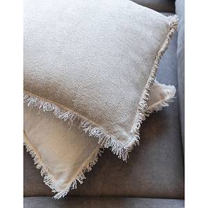 BELUD ΔΙΑΚΟΣΜΗΤΙΚΟ ΜΑΞΙΛΑΡΙ 45x45 ΥΦΑΣΜΑ ΛΕΥΚΟ POLYESTER