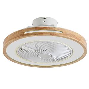 it-Lighting Zephyr 36W 3CCT LED Fan Light in Wood Color (101000940)