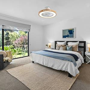 it-Lighting Zephyr 36W 3CCT LED Fan Light in Wood Color (101000940)