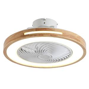 it-Lighting Zephyr 36W 3CCT LED Fan Light in Wood Color (101000940)