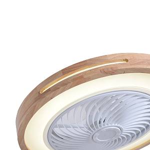it-Lighting Zephyr 36W 3CCT LED Fan Light in Wood Color (101000940)